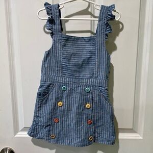 Matilda Jane Overall Skort EUC